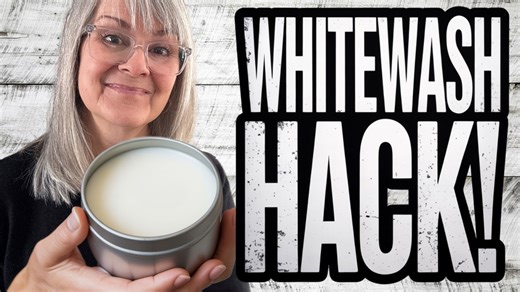 Mind-blowing DIY white wax hack for the perfect whitewash