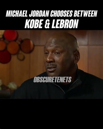 Michael Jordan Chooses Between Kobe & LeBron 👀🔥 #shorts #michaeljordan #kobebryant #lebronjames