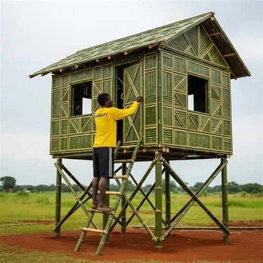Little Simi's Creative Bamboo Penthouse Adventure
