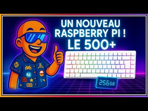 🖥️ The Raspberry Pi 500+ is here: mechanical keyboard + integrated 256 GB SSD!
