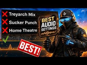 *NEW* Hear Footsteps EASY! 🔥 Best Warzone & Black Ops 7 Audio Settings for Season 4 | Best Audio Mix