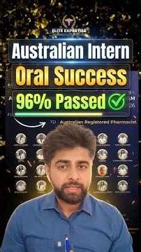 Australian Intern Pharmacist Exam Results 2026 | Pharmacy in Australia #shorts #ytshorts #yt #fypシ