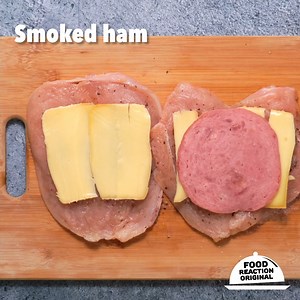 180K views · 5K reactions | Cordon Blue Chicken Baked | Food Reaction | Facebook