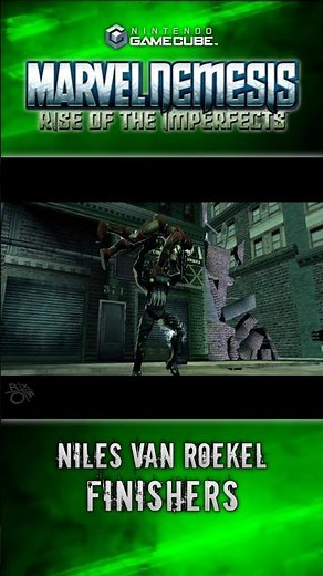 Niles Van Roekel Finishing Move - Marvel Nemesis Gameplay | GameCube