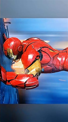 Tony Stark was saved by the security system in his Iron Man suit.