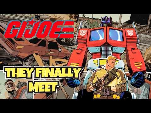 GI JOE #20 | COMIC BOOK REVIEW | IMAGE COMICS | SKYBOUND | DUKE MEETS OPTIMUS | ALLIANCE