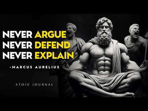 NEVER Argue, NEVER Defend, NEVER Explain - WHEN SILENCE BECOMES YOUR POWER | STOICISM