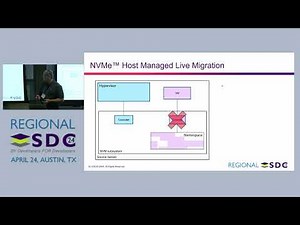 Regional SDC Austin 24: The NVM Express® Standardization of Migrating a Controller