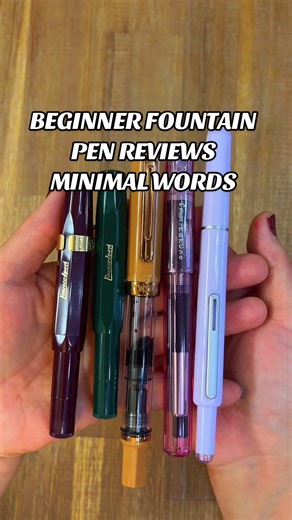 Beginner Fountain Pen Reviews for Every Enthusiast