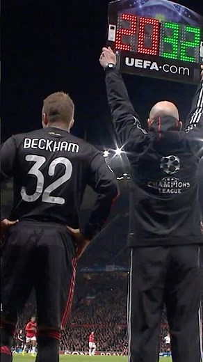 David Beckham Returns To Old Trafford 🥹🏟️