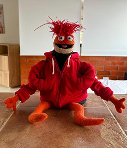 Pepe the King Prawn Muppet Puppet Replica | Muppet Puppet | the Muppets | Kermit the Frog Puppet - Etsy UK