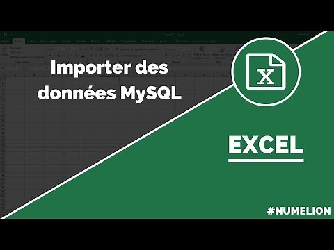 Importer des données MySQL dans Excel - Connexion