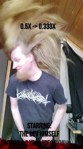 HEADBANGING IN SLOW MOTION! 🔥 Create Killer Music Video Effects!