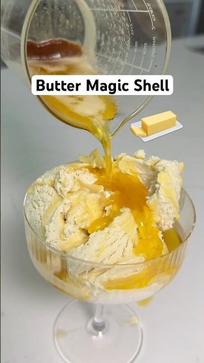 Brown Butter Ice Cream Magic Shell