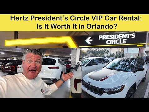 Hertz President’s Circle Perks: Is VIP Car Rental in Orlando Worth It?