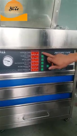 UV Exposure Flexo Plate Curing Polymer Printing Number Plate Making Machine for Solvent Washed Option