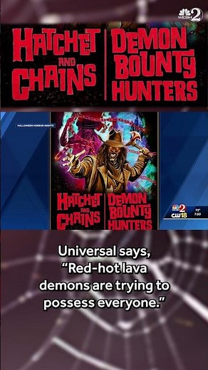 Hatchet and Chains: Demon Bounty Hunters announced as next Halloween Horror Nights house