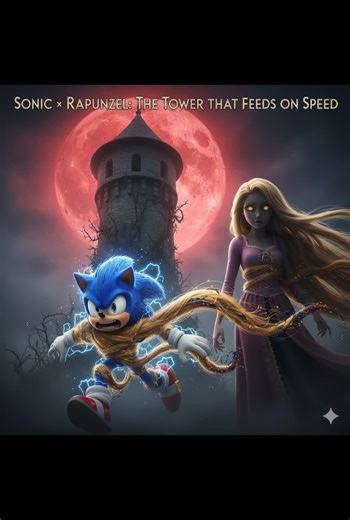 Sonic x Rapunzel: Explore the Cursed Tower Horror
