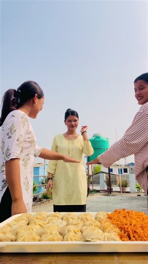 #foodchallenge with sisters @pabiiiii🌛💚👑🕊️ @कृष्टी क्षेत्री🦚🪔 @💎