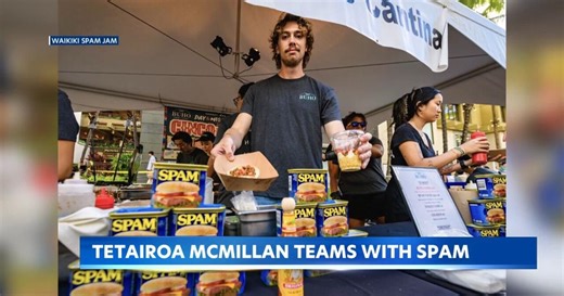 Spam commercial features local rookie Tetairoa McMillan