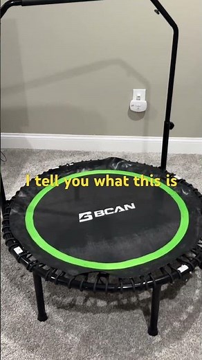 Bcan BT2 Foldable Adult Mini Bungee Trampoline (Rebounder) Demo and Review