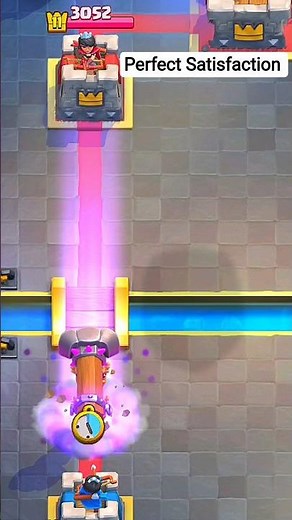 Evo Battle rum Satisfaction in Clash Royale #shorts