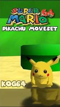 PIKACHU ENTERS SUPER MARIO 64?! 🔥