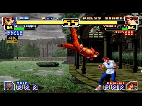 [KOF]The king of Fighters 99: Millennium Battle {Team Leona} arcade offline gameplay_4K 60FPS