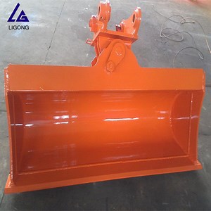 [Hot Item] Tilt Angle 45 Degree Tilt Bucket for Mini Excavator PC30/35 PC40 PC50 Attachment