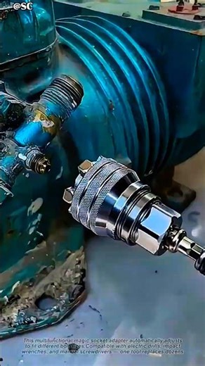 This Magic Socket Adapter Fits Every Bolt 😲 | Drill & Impact Wrench Tool