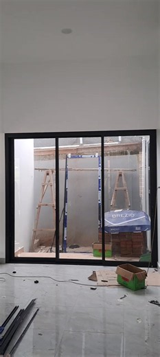 Pintu Sliding Aluminium 3 Daun Alexindo — Elegan & Hemat Ruang