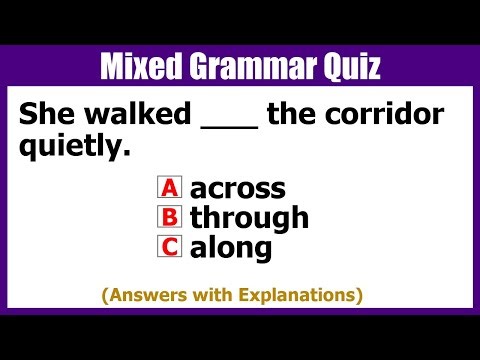 Mixed Grammar Quiz – Only Geniuses Can Score 50/50! 😱