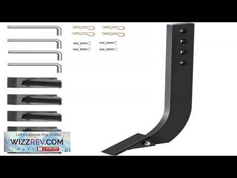 VEVOR Box Blade Shank 18 ' ' Scarifier Shank 4 Holes Box Scraper Shank