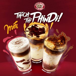 Cà phê Phin Highlands Coffee thế hệ Mới mang tên PhinDi với 3 vị mới toanh chính thức trình làng đây 🎉 🎉 🎉 Thưởng thức xong 3 vị này là như đang nằm giữa một đồi cà phê, nhắm mắt để vị giác đan xen nào là: #Kem_Sữa beo béo, vừa nhấm môi vào lớp foam mịn màng thì chạm được ngay chất Phin êm của cà phê, uống là mê. Rồi còn cả #Hạnh_Nhân thanh bùi, quấn lấy đầu lưỡi bởi sau giọt cà phê sóng sánh êm đậm, chính là hương thơm hạnh nhân lưu lại nơi vị giác. Cuối cùng, phải thử ngay tới #Choco ngọt t