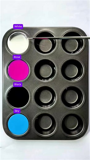 Guess Color #asmr #asmrsounds #art #artwork #colormixing #mixedmediaart #sastisfying #artstudio | Cross Stitch Designs