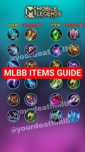 MLBB All Items & Counter Items Guide 2026 | Complete Counter Build Trick 🔥