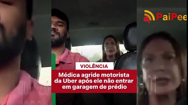 Passageira agride motorista de Uber após se recusar a entrar em garagem de prédio em Salvador