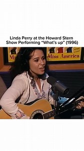 Linda Perry at the Howard Stern Show performing "What's Up" (1996) #4nonblondes 🎼🎸 ▪️▪️ #lindaperry #howardsternshow #howardstern #archives #guitararchives #guitaristsarchives #music #musicians #guitar #guitarist #guitarplayer #acoustic #acousticguitar #acousticguitarist #acousticplayer #tvshow | guitaristes.officiel