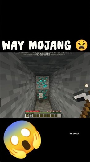 Way Mojang 😍🔥 | Minecraft Survival World 🌍⛏️ | No Mods 😱 | Mr. Shadow #gamer #gamerfleet #mincraft