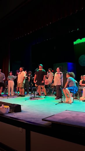 It’s SITZPROBE and CUE-TO-CUE day for Shrek the Musical! 🎶 We open THIS FRIDAY—don’t miss your chance to see this “big, bright, beautiful” show come to life! 💚 | The Green Room Community Theatre