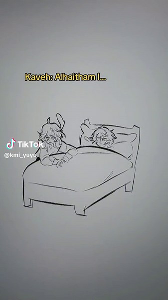 Kaveh x Alhaitham Animate Alluring Scenes in Genshin Impact