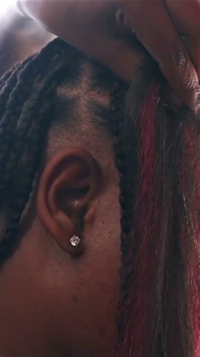DIY knotless box braids