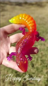 Happy Sunday! #resin #happysunday #resinart #gecko #resinartist #fyp
