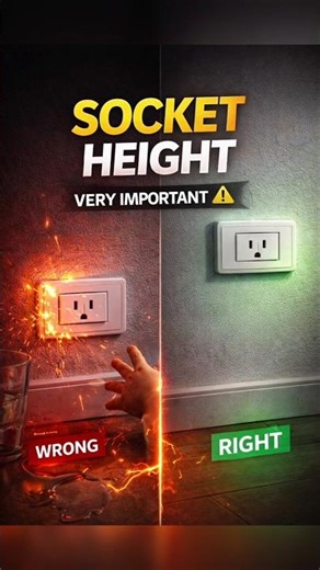 Correct Socket Height Explained | Electrical Safety Mistakes That Can Kill