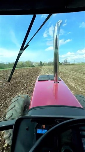 5088 Discing corn field