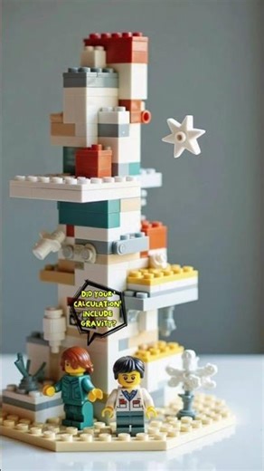 The LEGO Tower FAIL That Shocked Everyone! 😂 | Epic LEGO Experiment Gone Wrong #shorts