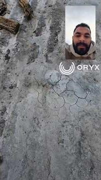 افضل طريقة لمعالجة الشروخ السطحية في الخرسانة المسلحة 👌 الجزء1 #oryx_constructions #construction