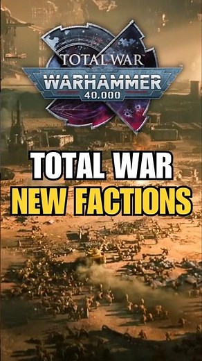 Which are the New Factions 🚀 in Total War Warhammer 40,000?