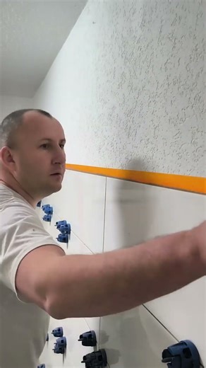 how to easily install tile protection #repairing#diy#tiles#renovation#construction