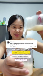 200K views · 1.8K reactions | Magic 8 Pumping Schedule 櫓 Here’s my sample, mga mi!  ‘Magic 8’ means 8 pumping sessions in 24 hours — para tuloy-tuloy ang milk supply ni mommy  pero di kailangang sundin exact time, basta makumpleto ang 8 pumps a day  Pwede rin kayo gumawa ng sarili n’yong schedule kung ano swak sa routine nyo. Consistency is key. Kahit puyat, laban para kay baby  • 4 Weeks Postpartum | The Millennial Filipina | Facebook